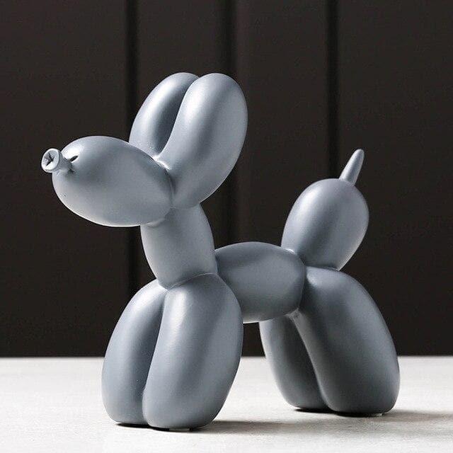 Handgefertigte Harzballonhund-Figurine