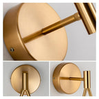 Aurel | Brass Sphere Wall Sconce