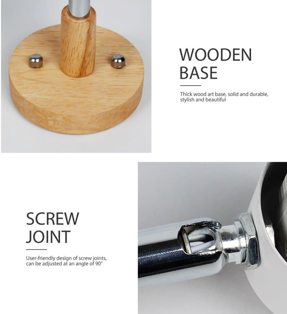 Plug-In Rotating Reading Light