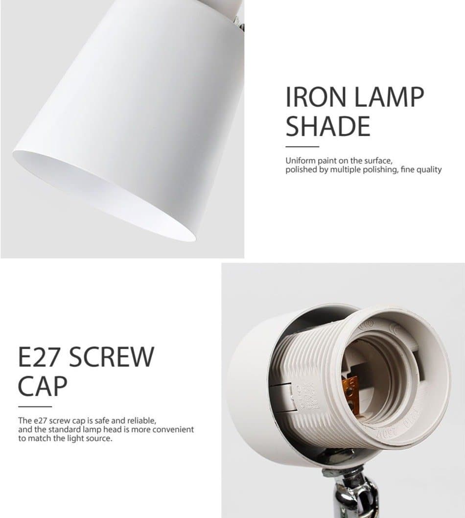 Plug-In Rotating Reading Light