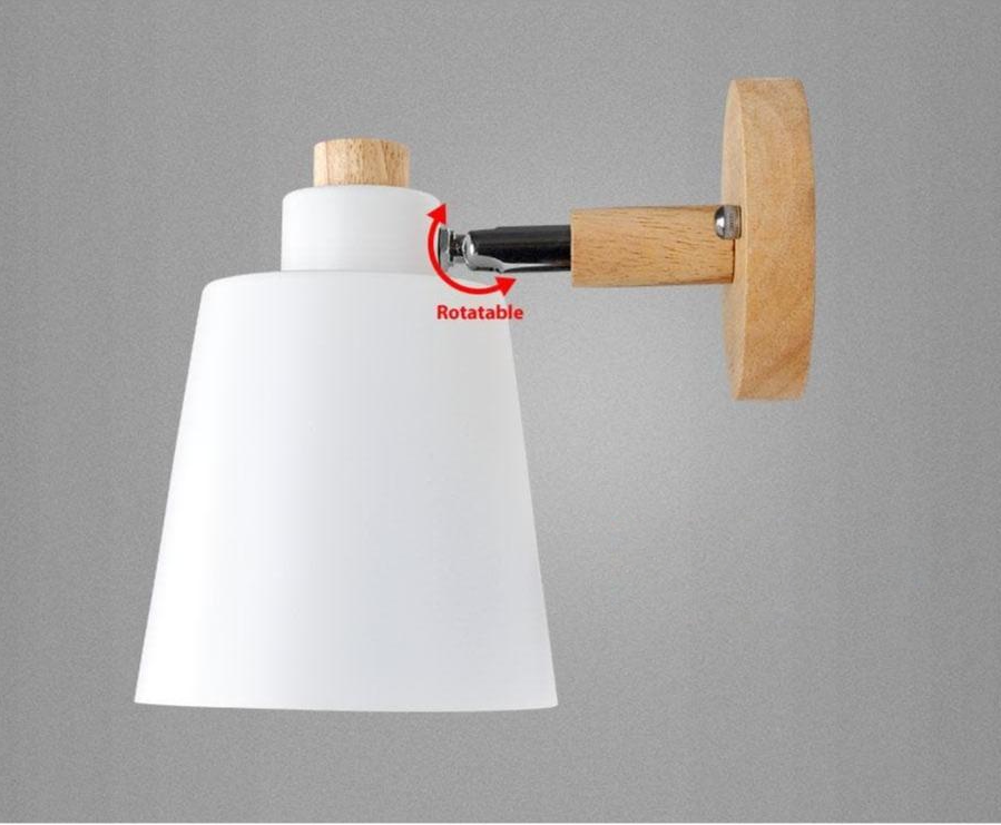 Plug-In Rotating Reading Light