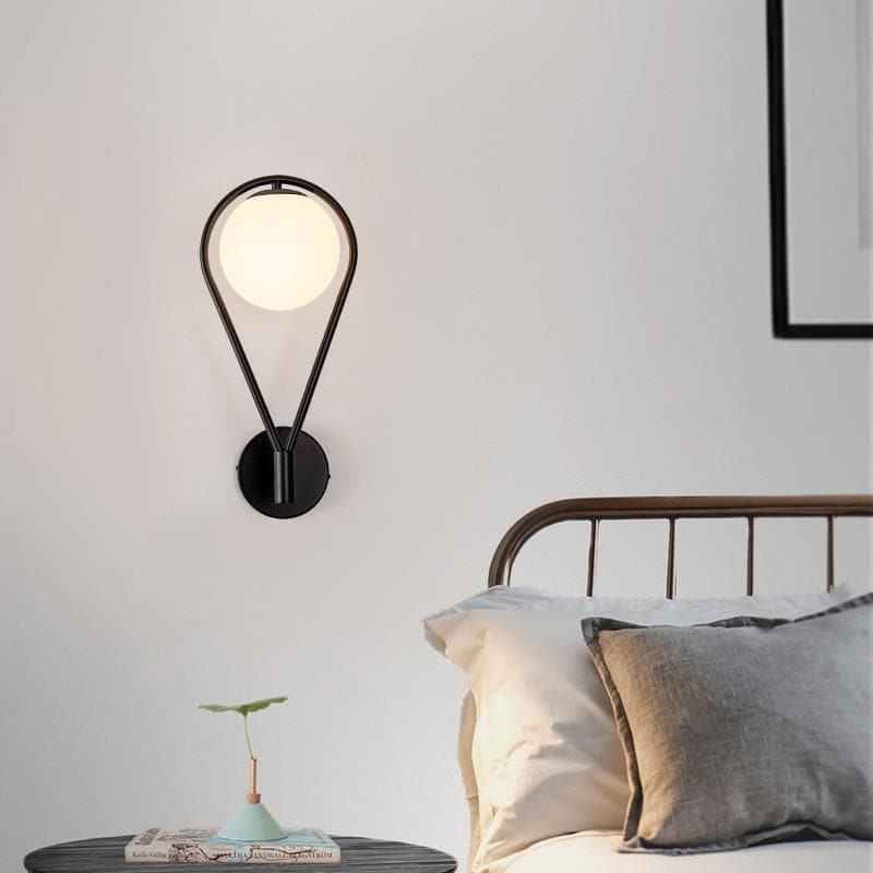Aurel | Brass Sphere Wall Sconce