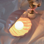 Mariselle | Pearl & Shell Desk Lamp