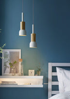 Liora Metal and Wood Pendant Lights