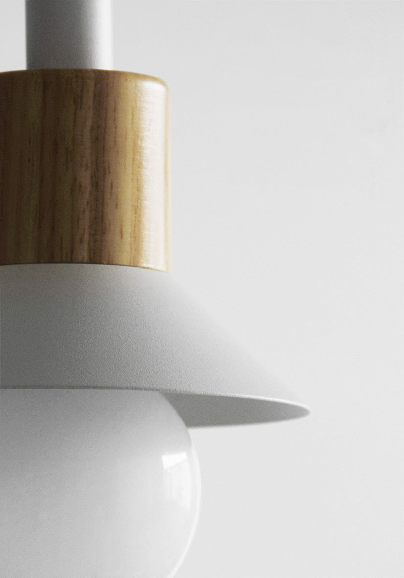 Liora Metal and Wood Pendant Lights