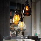 Arlena Drop Glass Pendant Lamp in Modern Nordic Style