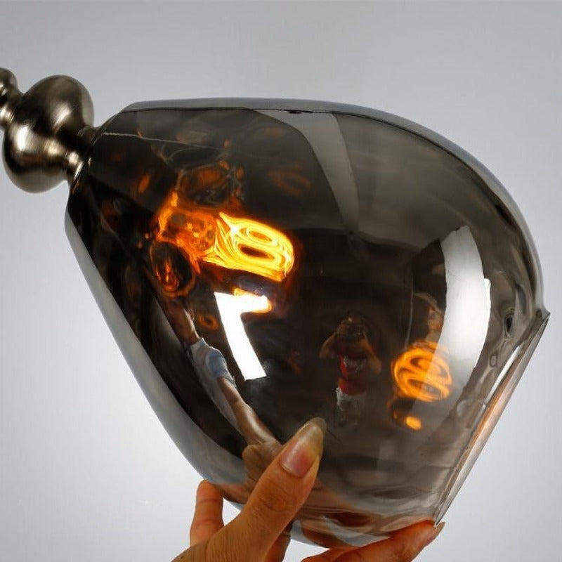 Arlena Drop Glass Pendant Lamp in Modern Nordic Style