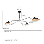 Marcen Rotating Arm Ceiling Light