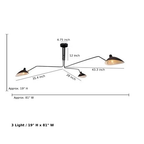 Marcen Rotating Arm Ceiling Light