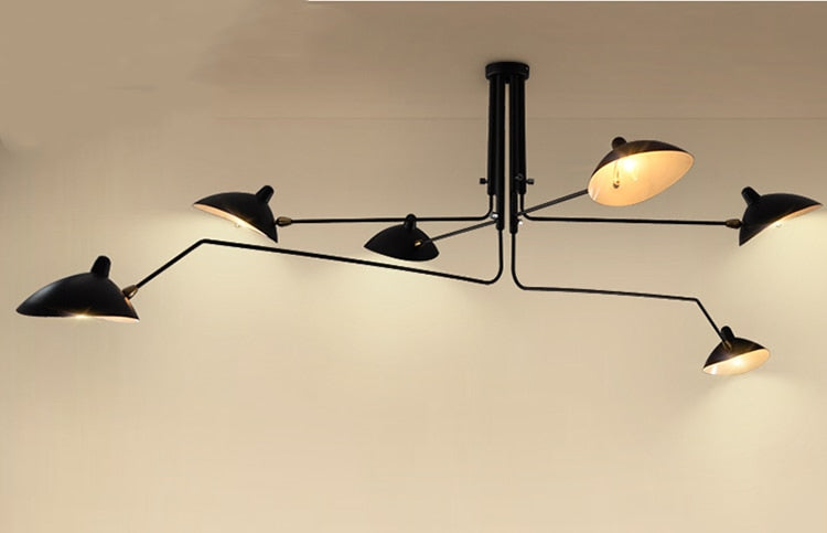 Marcen Rotating Arm Ceiling Light