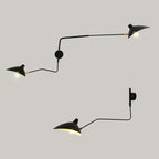 Marlo Duckbill Wall Light With Swing Arms