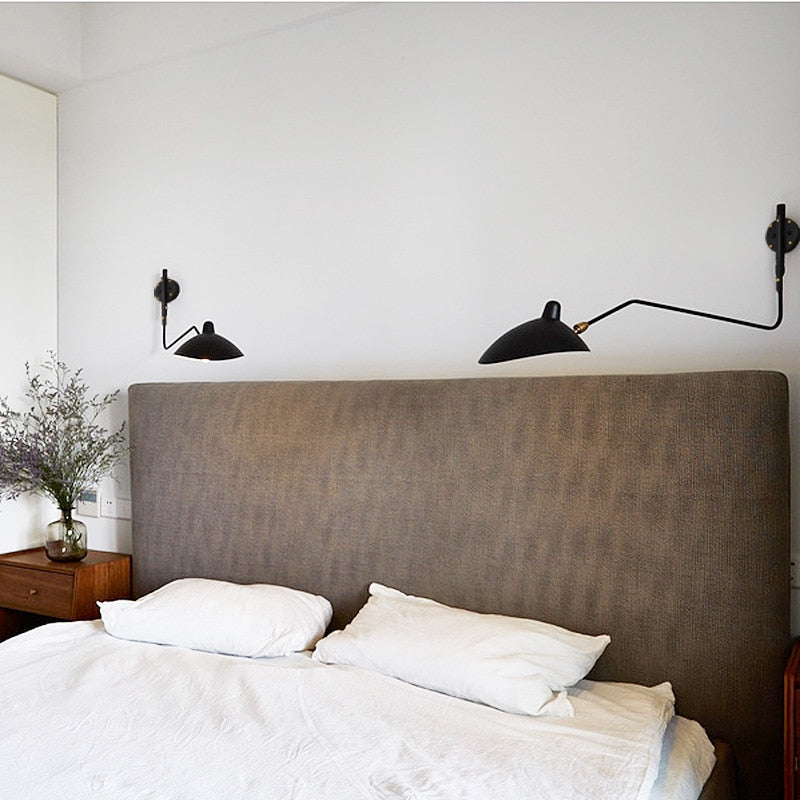 Marlo Duckbill Wall Light With Swing Arms