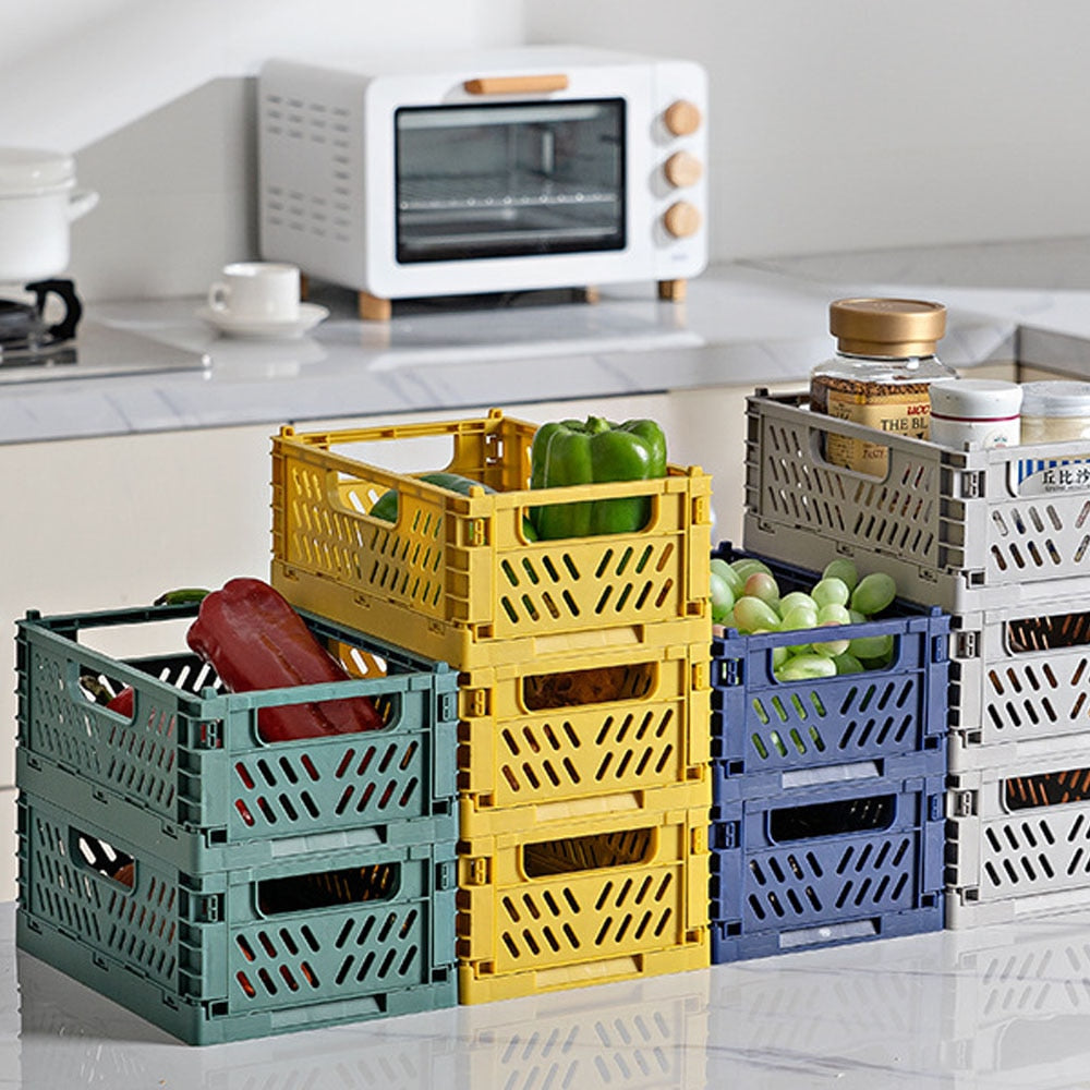 Plastic Stackable Storage Bins