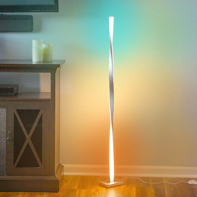 Rivelo | LED Twist Floor Lamp