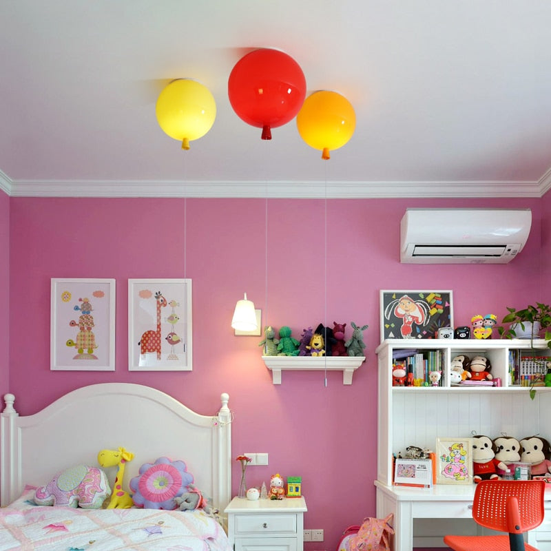 Vibrant Balloon Ceiling Light
