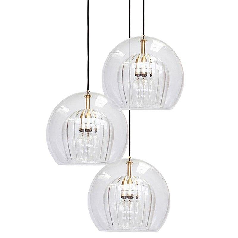 Lumo Clear Double-Glass LED Pendant Light