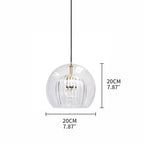 Lumo Clear Double-Glass LED Pendant Light