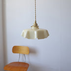 Elowen | Retro Draped Flower Glass Ceiling And Pendant Light