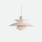 Multicolored Layered Pendant Lamp