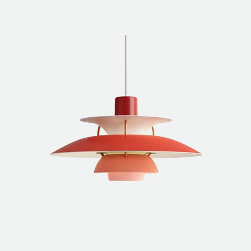 Multicolored Layered Pendant Lamp