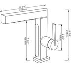 Alyra Single-Hole Pull-Out Faucet With Temperature Readout